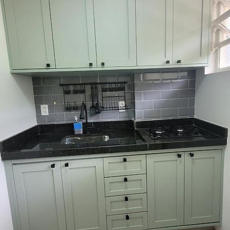 Ferienwohnung Lindo Kitnet Vista Ao Mar Itarare Sao Vicente Exterior foto